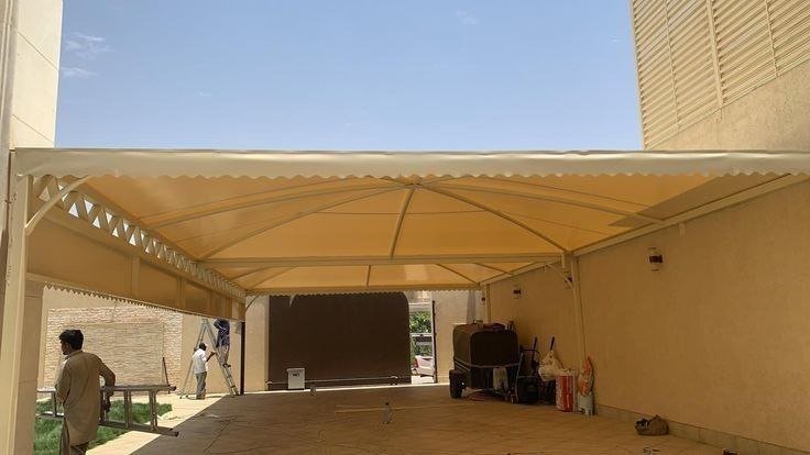 مظلات مدارس مقاومة للشمس والحرارة