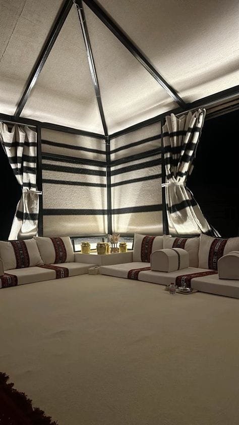 جلسات شتوية للحديقة