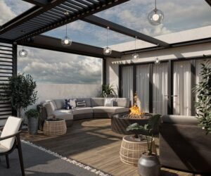 مظلات زجاج فخمة 