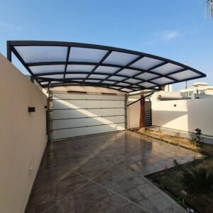 مظلات زجاج شفاف الدمام 